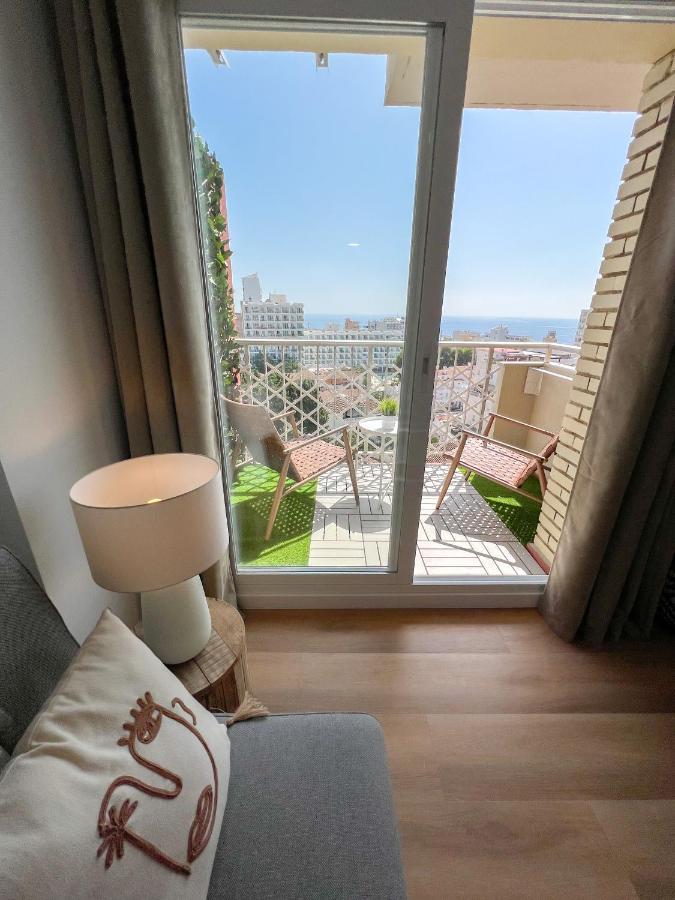 Cozy Studio With Sea Views Benalmádena Kültér fotó